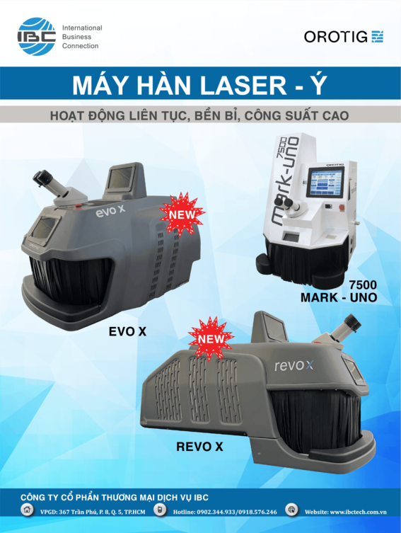 Máy hàn laser - Công Ty Cổ Phần Thương Mại Dịch Vụ IBC